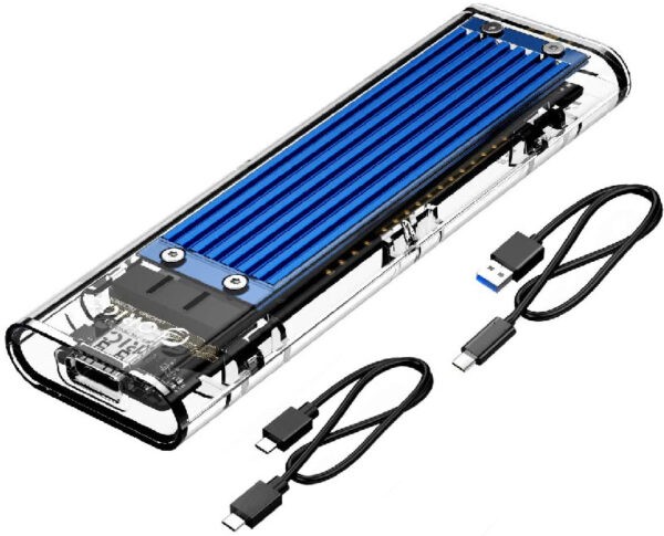 ORICO TCM2-C3 USB Type-C NVME M.2 SSD Enclosure / Blue : TCM2-C3-BL-BP (Warranty 6months)