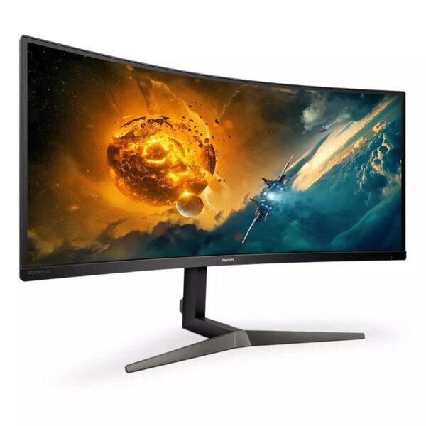 Philips 345M2CRZ 34 inch Curved UltraWide Gaming Monitor / QHD 3440×1440, 165Hz via DP, 1ms, DPx2 + HDMIx2, PIP/PBP 2xdevices, Height Adjustable 110mm, VESA Mount compatible 100x100mm