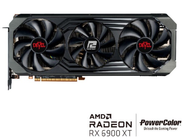 POWERCOLOR RED DEVIL Radeon RX 6900 XT 16GB D6 OC PCI-Express x16 Gaming Graphics Card – AXRX 6900XT 16GBD6-3DHE/OC (Warranty 3years with BanLeong)