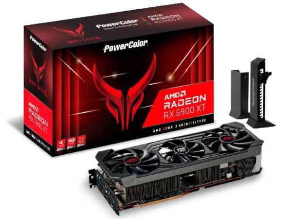 POWERCOLOR RED DEVIL Radeon RX 6900 XT 16GB D6 OC PCI-Express x16 Gaming Graphics Card – AXRX 6900XT 16GBD6-3DHE/OC (Warranty 3years with BanLeong)