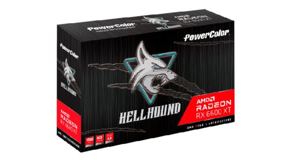 PowerColor Hellhound Radeon RX 6600 XT OC 8GB PCI-Express x16 Gaming Graphics Card (Warranty 2years with BanLeong)