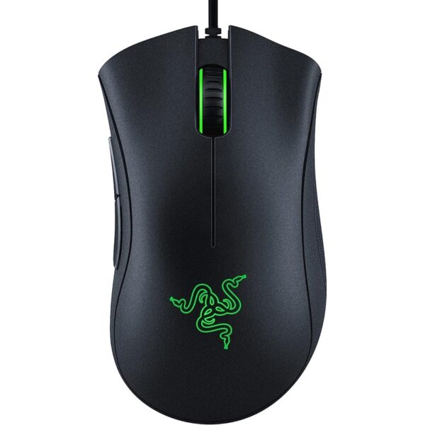 Razer DeathAdder Essential Ergonomic Wired Gaming Mouse – Black :  RZ01-03850100-R3M2