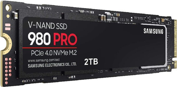 Samsung 980 PRO with Heatsink 2TB Gen4x4 NVME M.2 SSD – MZ-V8P2T0CW