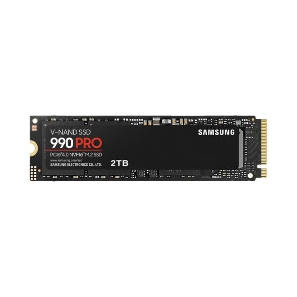 Samsung 990 PRO 2TB NVME M.2 SSD (Sequential Read up to 7450MB/s, Write up to 6900MB/s) – MZ-V9P2T0BW