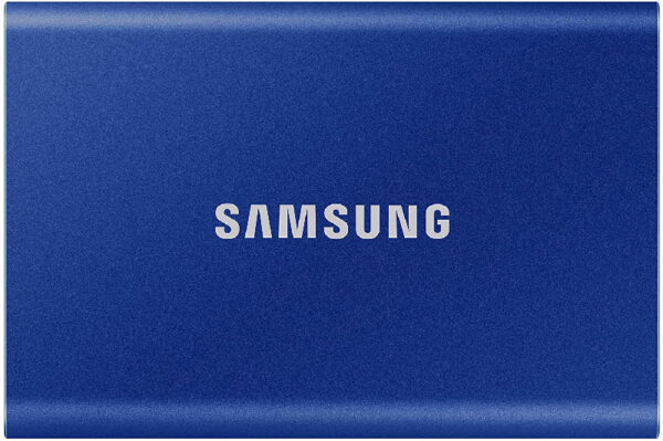 Samsung T7 1TB Portable SSD –  Indigo Blue : MU-PC1T0H