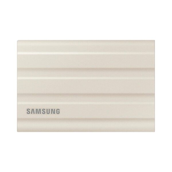 Samsung T7 Shield 2TB Portable SSD / Type-C / Type-A – Beige : MU-PE2T0K