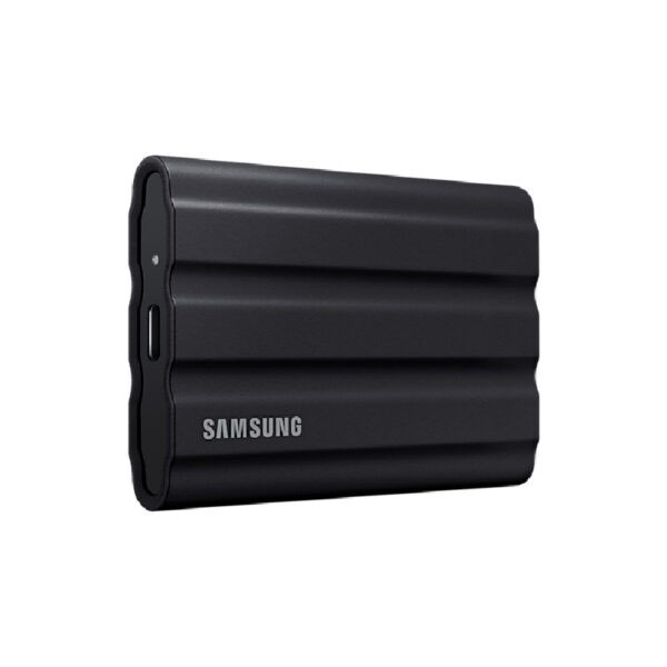 Samsung T7 Shield 1TB Black Portable SSD / Type-C / Type-A – Black : MU-PE1T0S/WW (Warranty 3years with Samsung SG Distributor Eternal Asia)