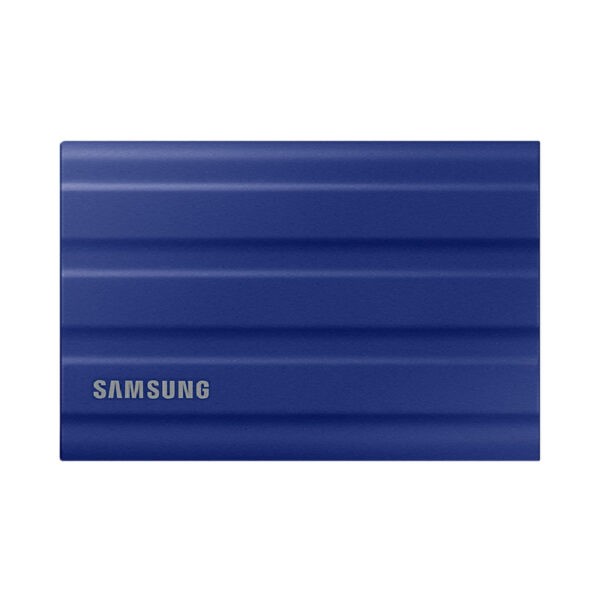 Samsung T7 Shield 1TB Blue Portable SSD / Type-C / Type-A – Blue : MU-PE1T0R/WW (Warranty 3years with Samsung SG Distributor Eternal Asia)