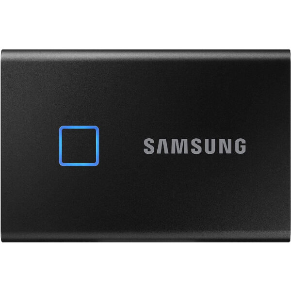 Samsung T7 Touch 1TB Portable SSD – Black : MU-PC1T0K/WW