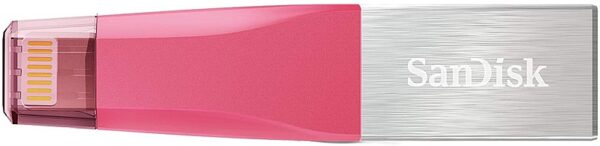 SANDISK 64GB IXPAND MINI FLASH DRIVE / Pink : SDIX40N-064G-GN6NH (Warranty 2YRS W/Distributor)