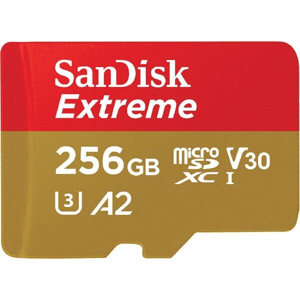 SanDisk SQXA1 256GB EXTREME MicroSDXC Memory Card / for Mobile Gaming – SDSQXA1-256G-GN6GN (Warranty Ltd Lifetime with Local Distributor with Receipt)