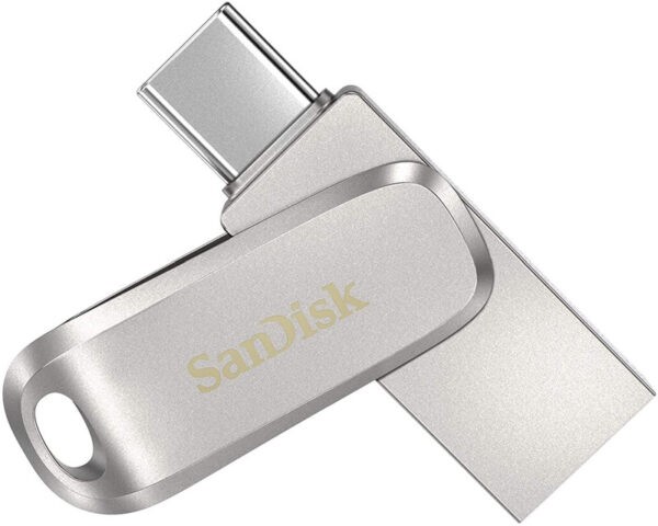 SanDisk SDDDC4 512GB Ultra Dual Drive Luxe USB Type-C for Smartphones, Tablets and Computers – SDDDC4-512G-G46 (Warranty 5years with Local Distributor)