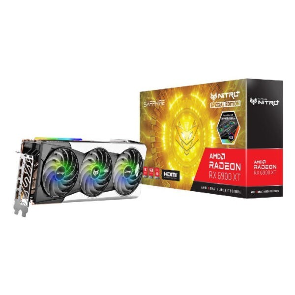 Sapphire NITRO+ Radeon RX 6900XT Special Edition / SE Gaming OC 16GB PCI-Express x16 Gaming Graphics Card – 11308-03-20G (Warranty 2years with Convergent)