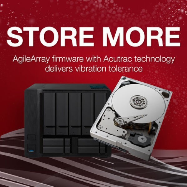 Seagate Ironwolf 10TB Internal 3.5inch SATA3 HDD / NAS / ST10000VN0008 (Warranty 3years with Seagate SG)