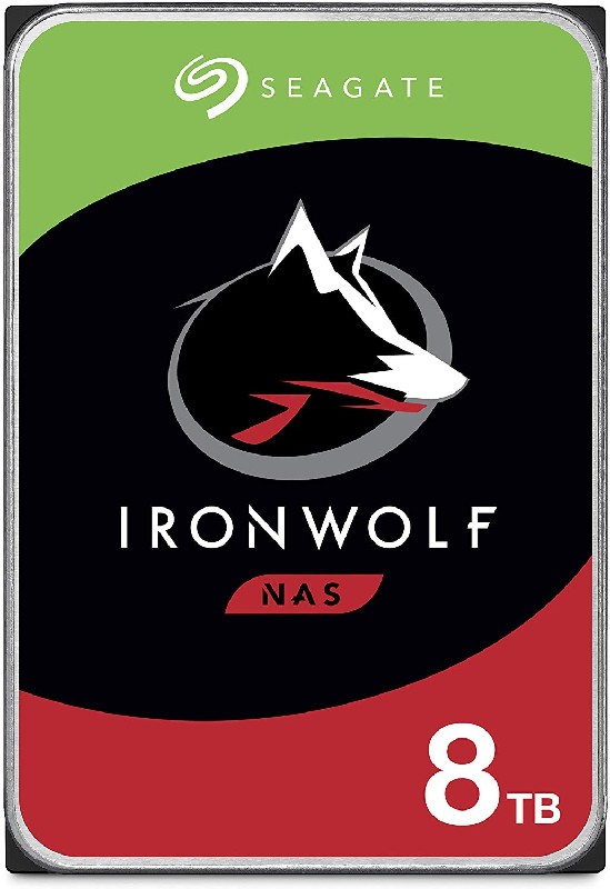 Seagate Ironwolf 8TB Internal 3.5inch SATA3 HDD / NAS / ST8000VN004 (Warranty 3years with Seagate SG)