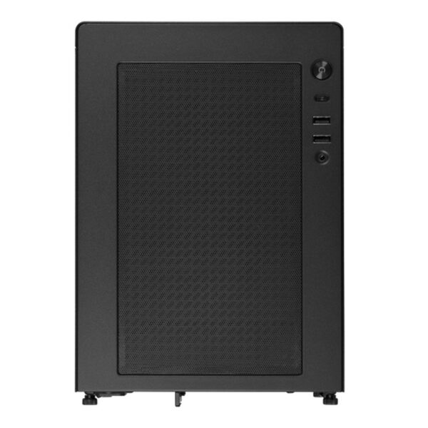 Silverstone Sugo 16 / SG16 / SG16B mini ITX Chassis / cube chassis with all steel construction – Black : SST-SG16B (Warranty 1year on switch)