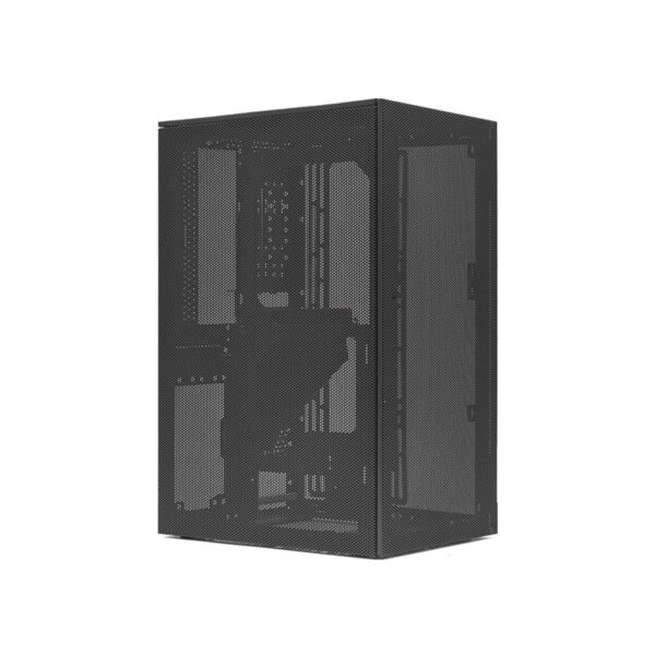 SSUPD Meshroom S mini ITX chassis / case – Fossil Gray : SSU-MESH-S-GY-PCI4