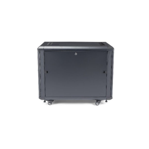 Startech.Com 12U 36IN KNOCK-DOWN SERVER RACK CABINET WITH CASTERS – RK1236BKF