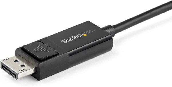 StarTech.com CDP2DP2MBD 2m USB-C to DisplayPort 1.2 Bi-Directional Adapter Cable / 4K 60Hz (Warranty 3years)