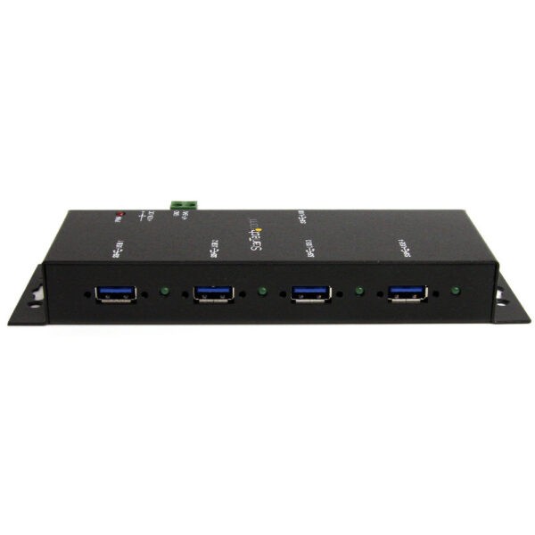 StarTech.com ST4300USBM 4-Port Industrial USB 3.0 Hub with ESD Protection / Mountable / 5 Gbps (Warranty 2years)