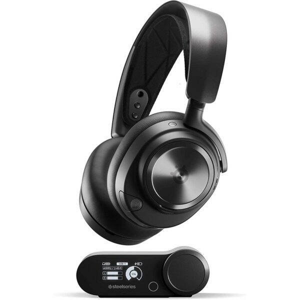 Steelseries Arctis NOVA PRO Wireless / Multi System Receiver High-Fidelity Gaming Audio with Active Noise Cancellation – 61520 (Warranty 2years with HweeSeng)