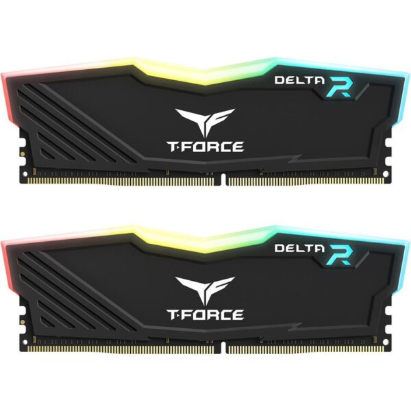 TeamGroup T-Force Delta RGB 16GB (2x8GB) DDR4 3600MHz CL18 RAM Kit – TF3D416G3600HC18JDC01