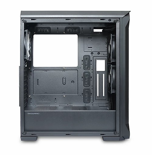 Tecware Alpha TG ATX Chassis / Case / TW-CA-ALP2-BK (Local Warranty on switch only)