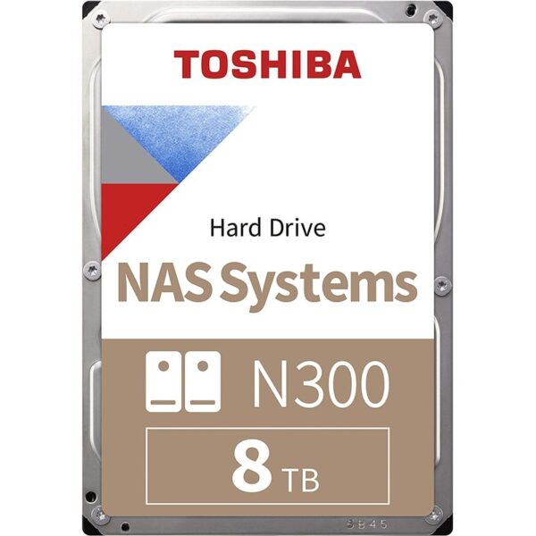 TOSHIBA N300 8TB internal 3.5 inch SATA3 HDD (7200rpm / 256MB cache ) – DWG480AZSTA