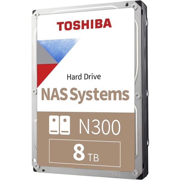 TOSHIBA N300 8TB internal 3.5 inch SATA3 HDD (7200rpm / 256MB cache ) – DWG480AZSTA