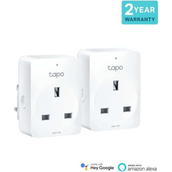 TP-Link Tapo P110 (2pcs Pack) Mini Smart Wi-Fi Socket / Energy Monitoring (Warranty 3years with BanLeong)