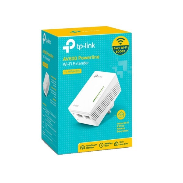 TP-Link TL-WPA4220 KIT AV600 Powerline Wi-Fi Kit (Local Warranty 3years with TPLink SG)