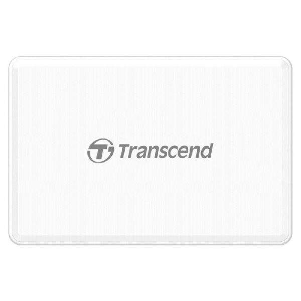 Transcend RDF8W USB3.1 Gen 1 Multi Card Reader (microSDHC/microSDXC/SDHC/SDXC/CF) – White : TS-RDF8W2 (Warranty 1year with Convergent)