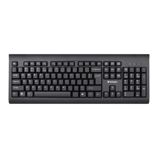 Verbatim 66630 Wired Keyboard and Mouse Combo set (USB)