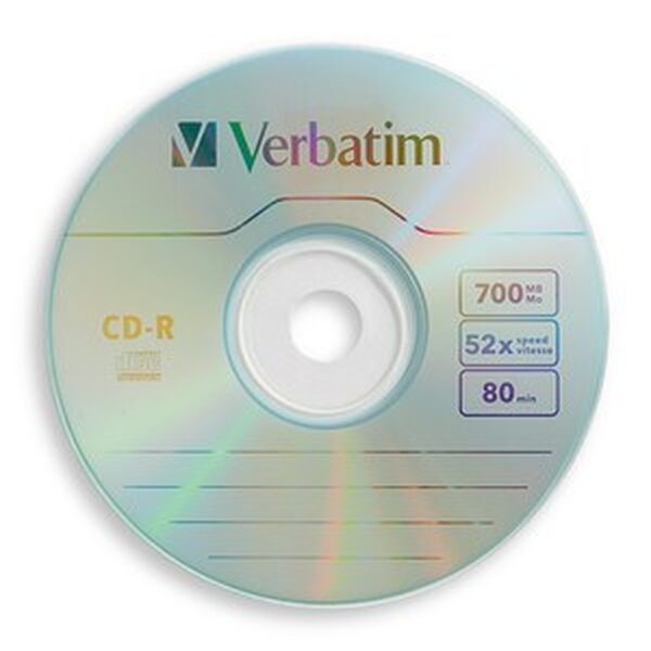 Verbatim 94691 CD-R 50pcs Spindle / 700MB / 80min Blank Media