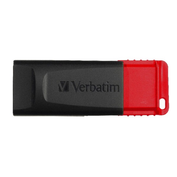 Verbatim Slider USB2.0 32GB (Black/Red) Store’n’Go USB2.0 Flash Drive – Black/Red : 65926 (Warranty 2years)