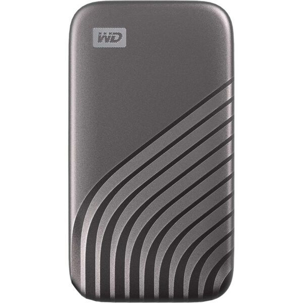 WD My Passport SSD 2TB Portable SSD / Type-C connection with Type-C to A adapter – Gray : WDBAGF0020BGY-WESN