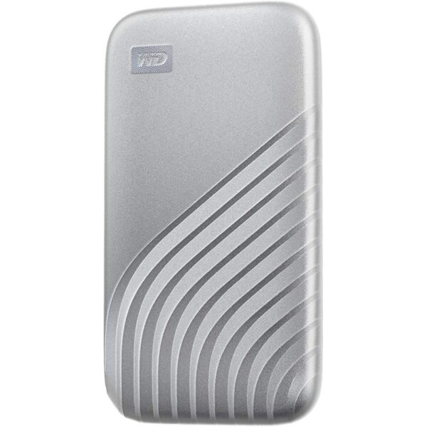 WD My Passport SSD 1TB Portable SSD / Type-C connection with Type-C to A adapter – Silver : WDBAGF0010BSL-WESN